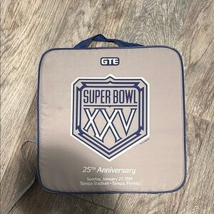 Super Bowl XXV 25th Anniversary Seat Cushion
